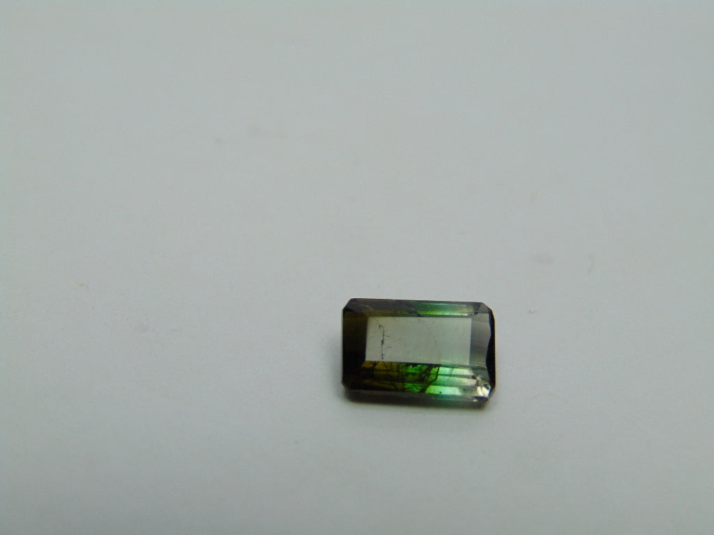 2,05ct Turmalina Bicolor 9x6mm
