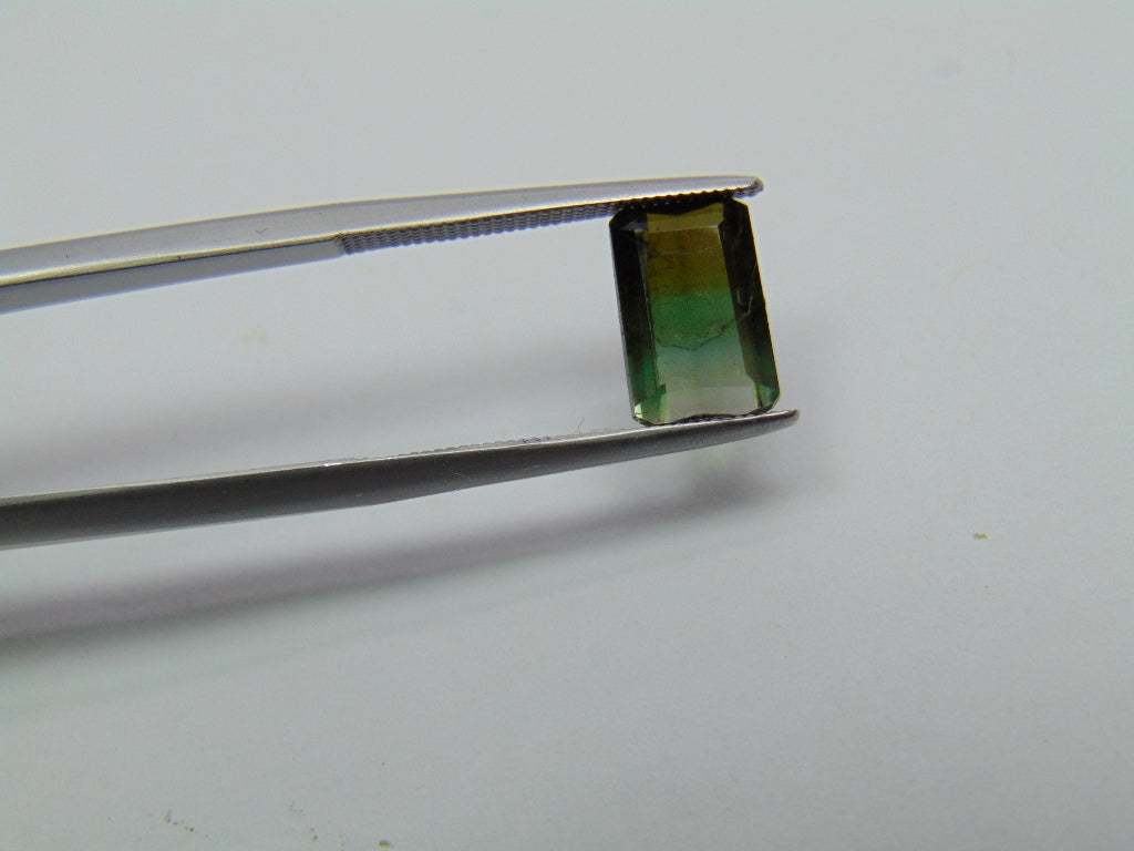 2,05ct Turmalina Bicolor 9x6mm