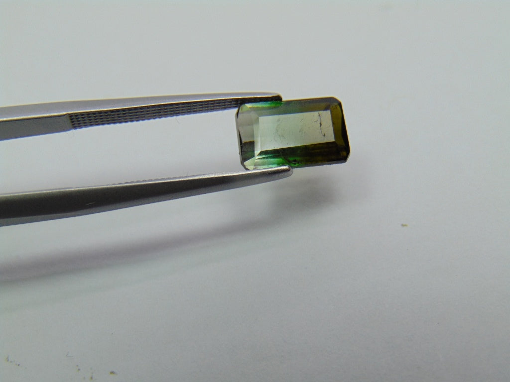2,05ct Turmalina Bicolor 9x6mm