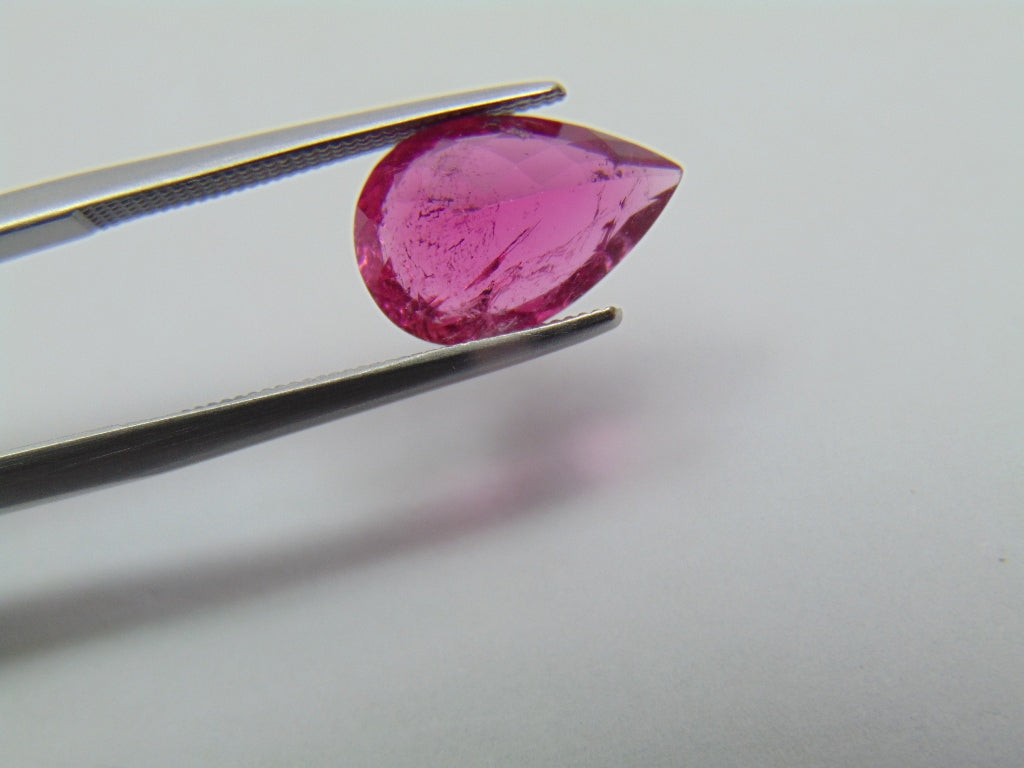 3.09ct Tourmaline Pink 12x8mm