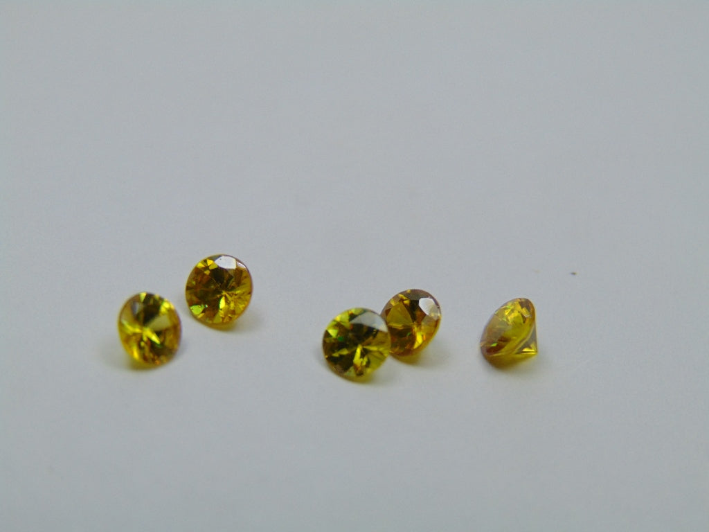 1.43ct Esfênio 4mm
