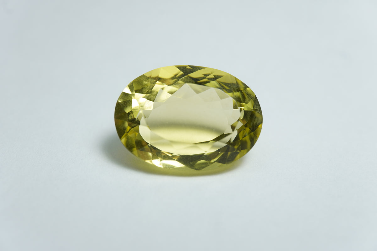 11 quilates ouro verde 18x13mm