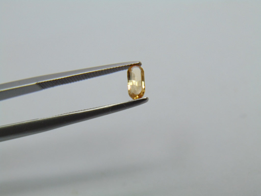 Topázio Imperial 0,35ct 6x3mm