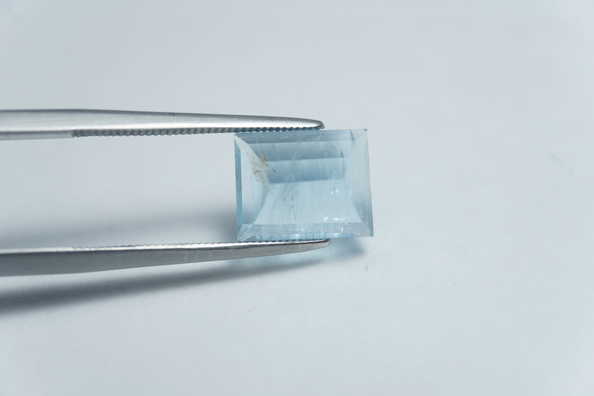 3,35ct Água-marinha 10x8mm