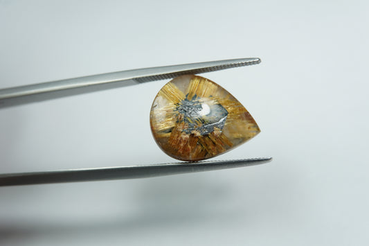 9.76ct Rutile 15.5x12.5mm
