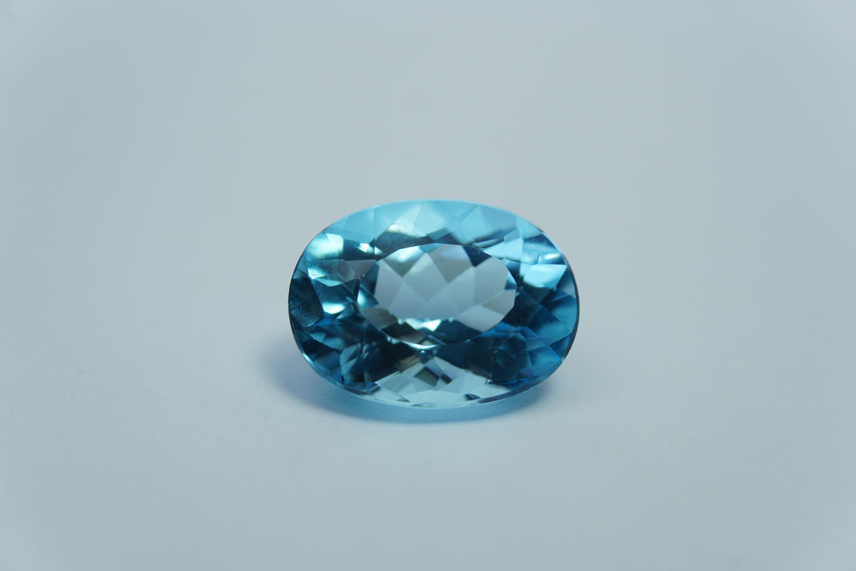 Topázio de 10,40 ct, 15x11 mm