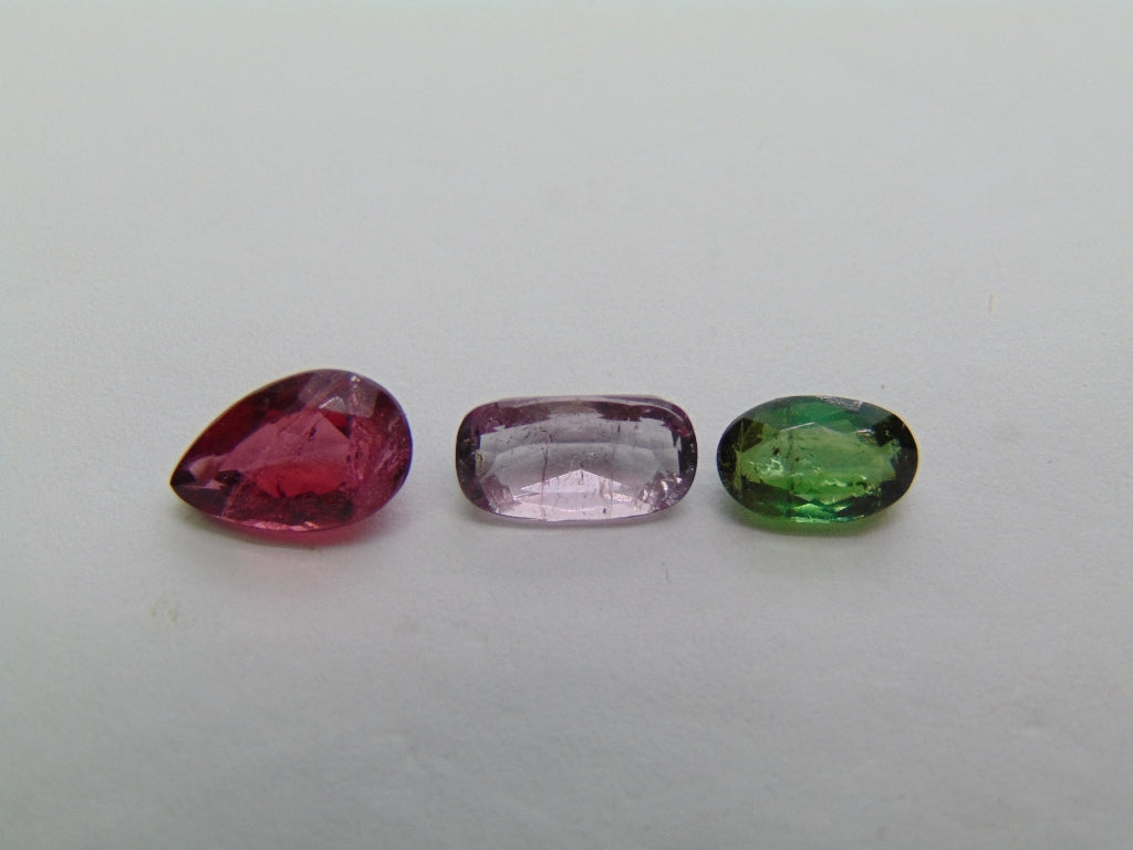 Mistura de turmalina de 5,80 ct
