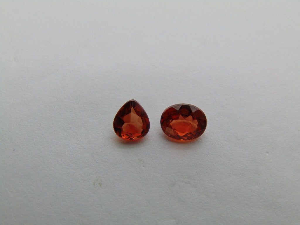 1.60ct Spessartite 5x5.5mm 6x5mm