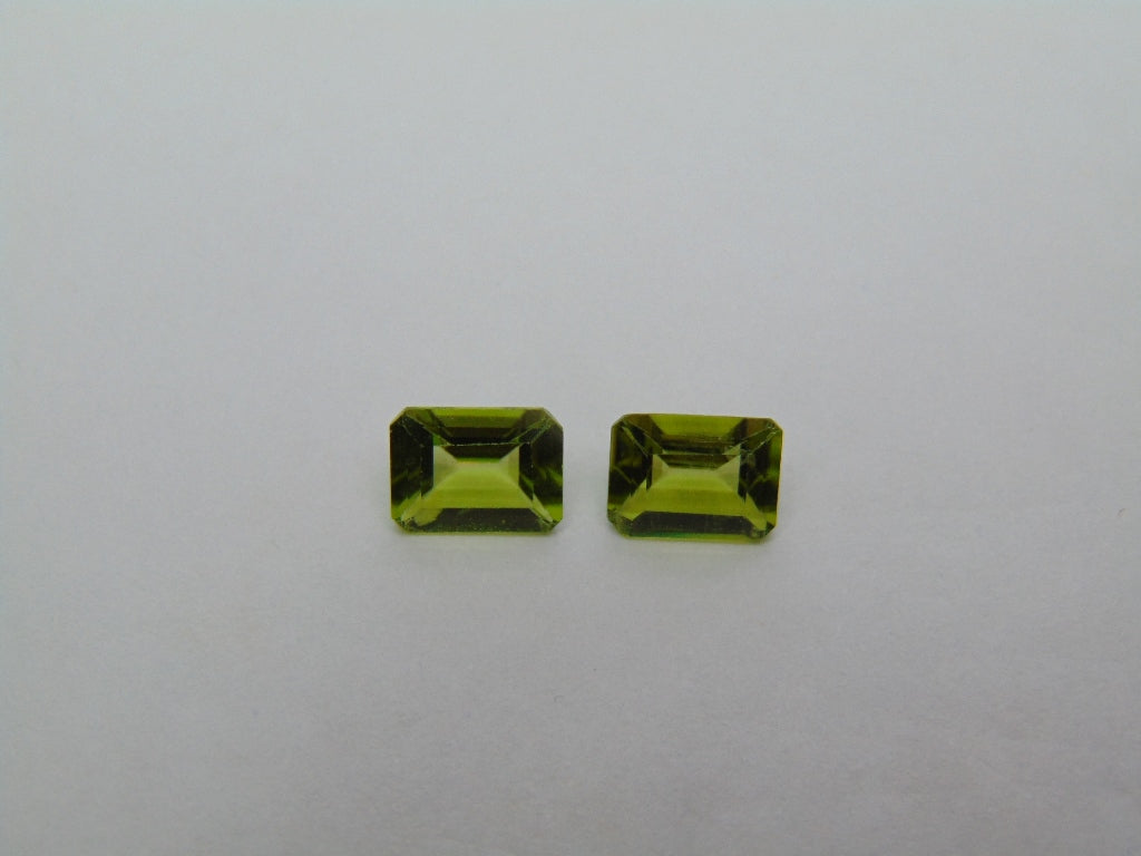 Peridoto 2,75 ct 8x6mm