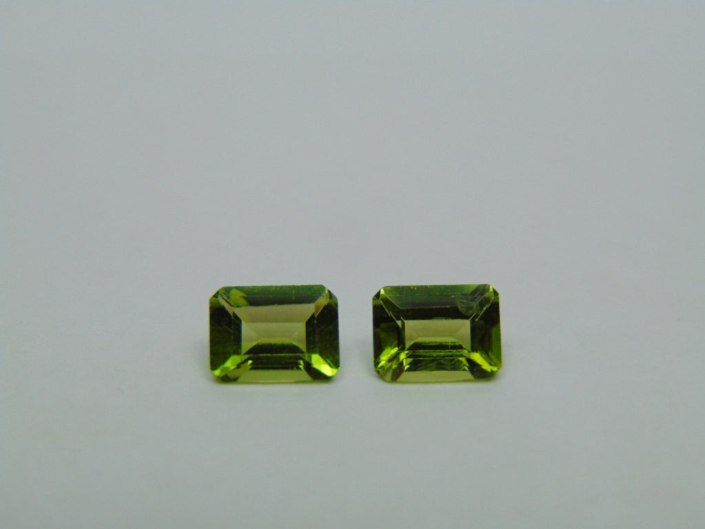 Peridoto 2,75 ct 8x6mm