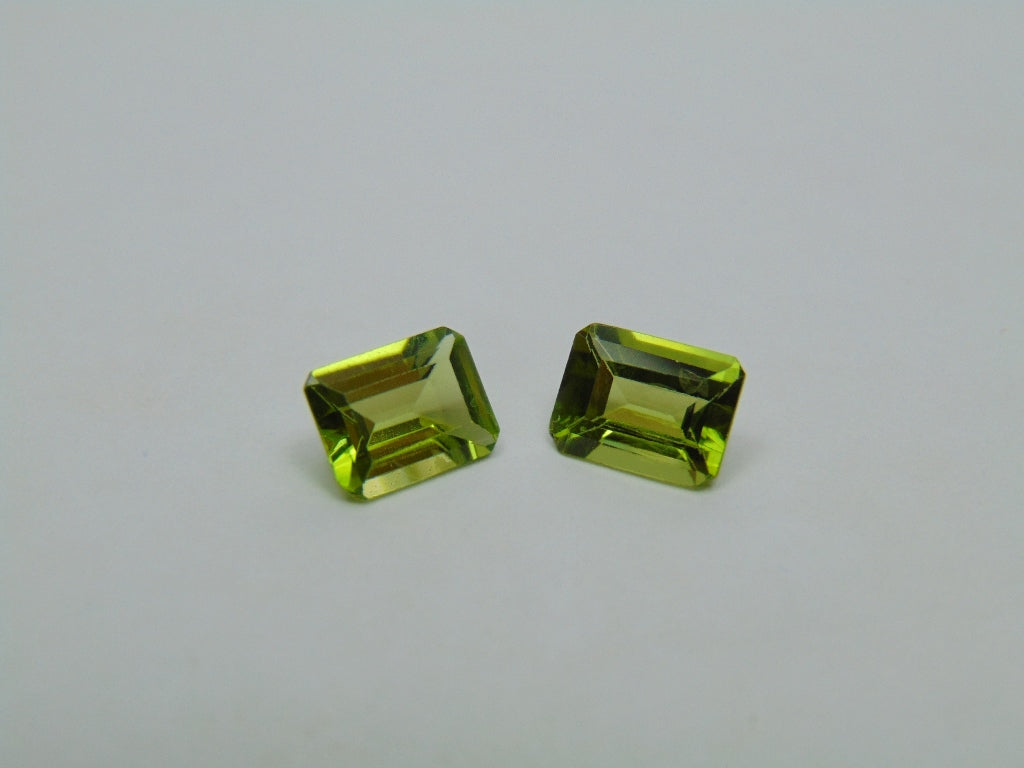 Peridoto 2,75 ct 8x6mm