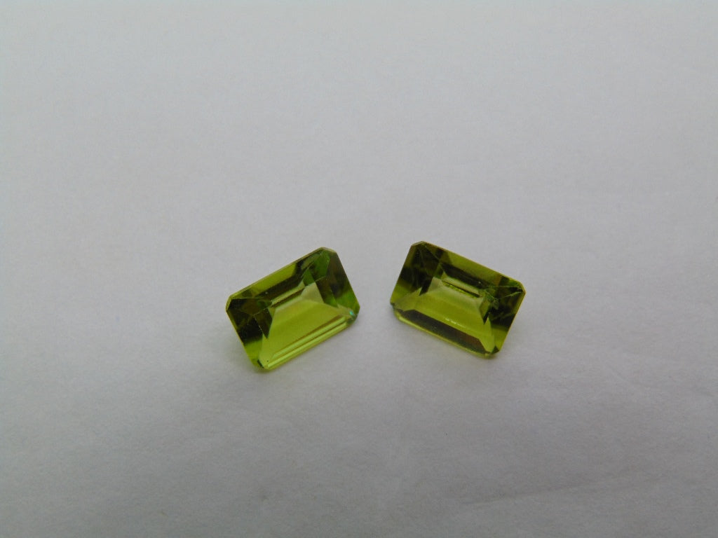 Peridoto 2,75 ct 8x6mm