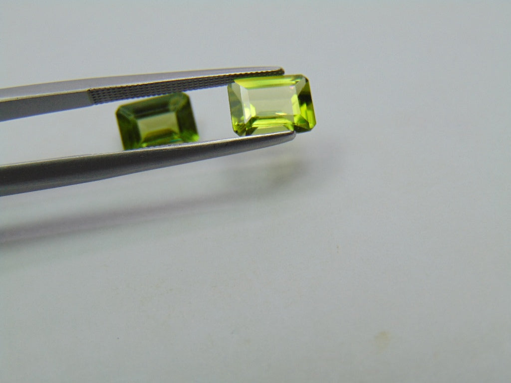 Peridoto 2,75 ct 8x6mm