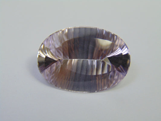 36.70ct Amethyst Rose France 39x20mm