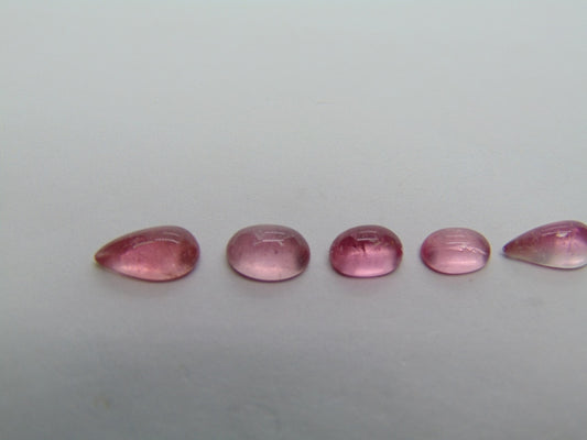 Cabochão de turmalina de 5,14 quilates