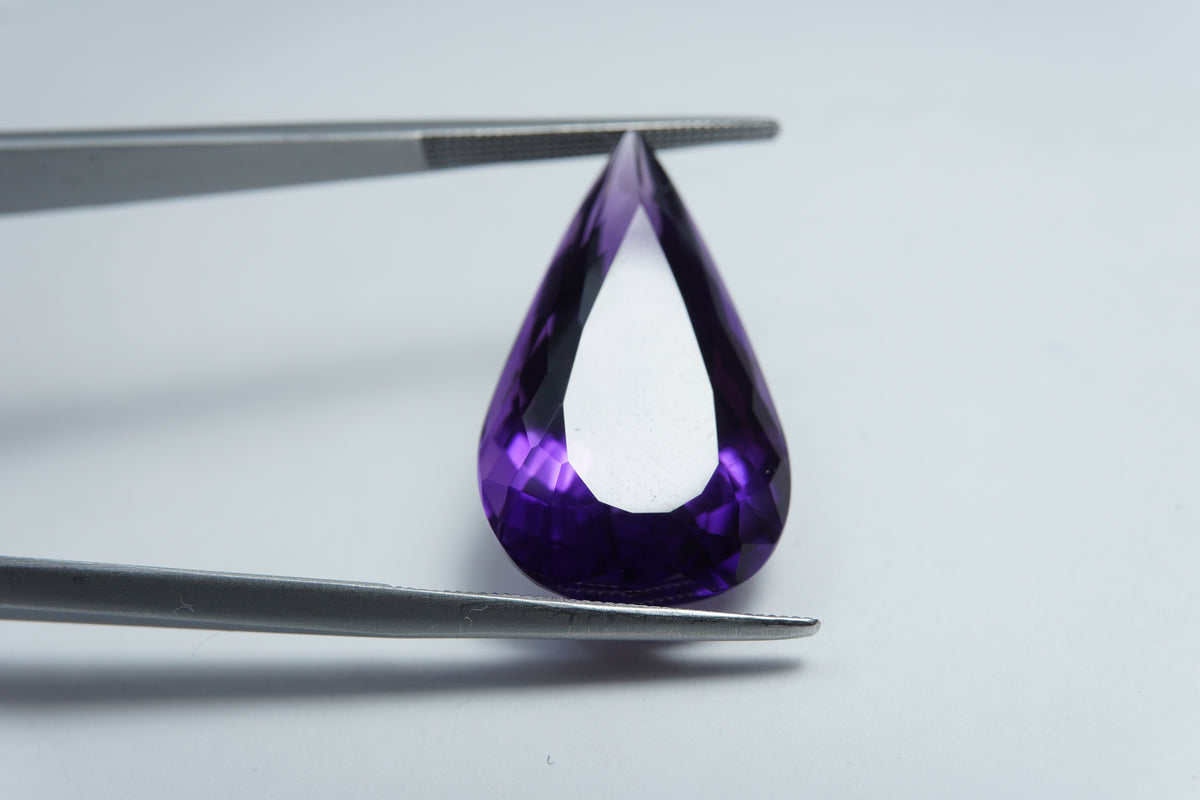 Ametista 18k 24x14mm