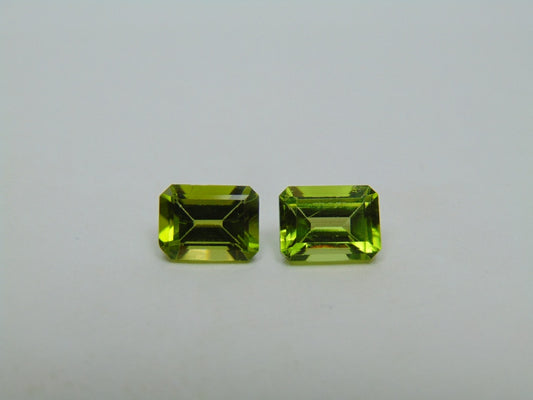 3.25ct Peridoto 8x6mm