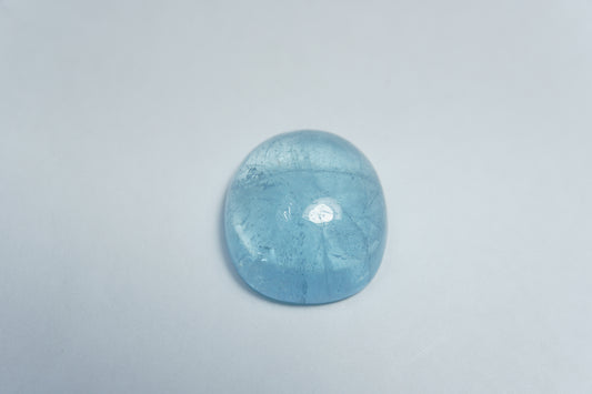 18.70ct Água-marinha cabochão 18x16mm