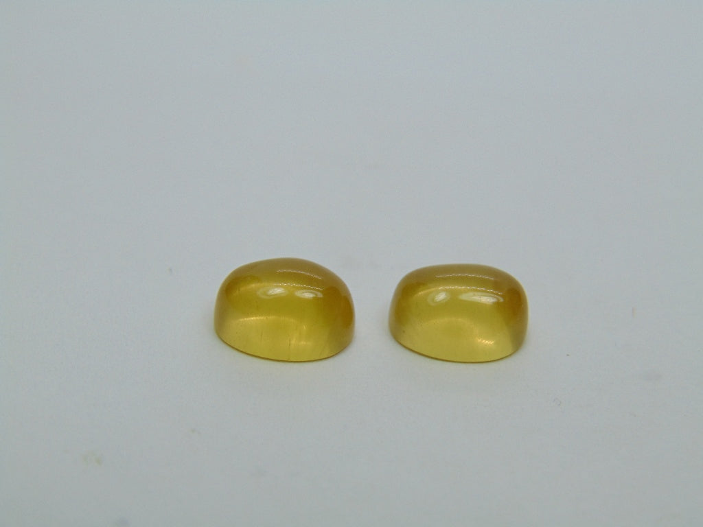 6.25ct Beryl Pair 10x8mm