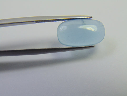 3.90ct Água-marinha Cabochão 15x9mm