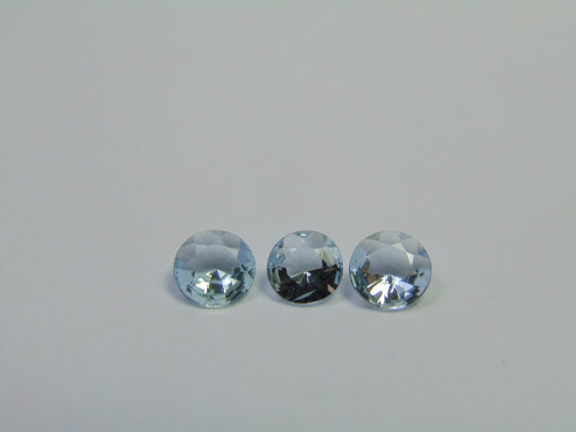 1,65 ct Água-marinha 6mm