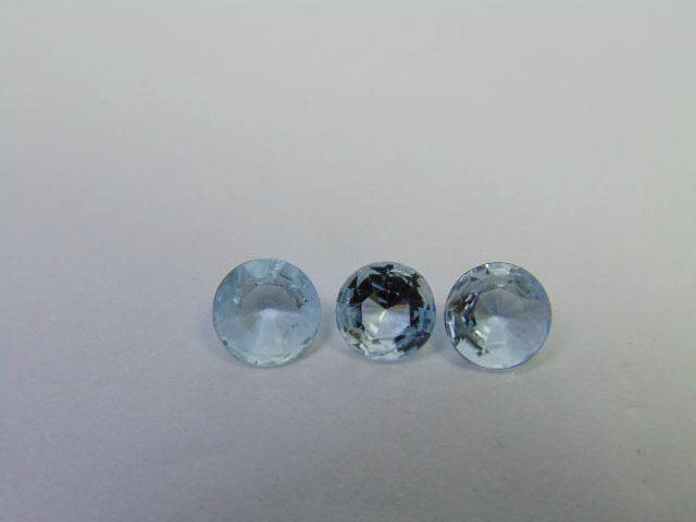 1,65 ct Água-marinha 6mm
