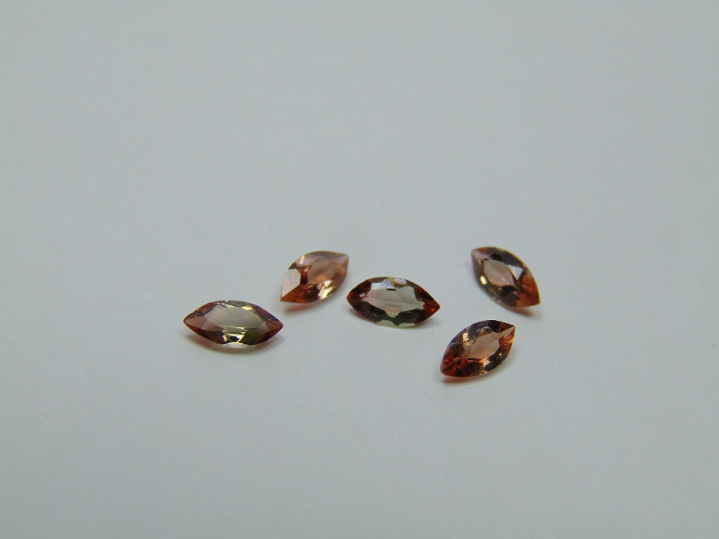0.99ct Andaluzita Calibrada 6x3mm