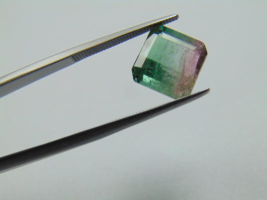 6ct Tourmaline Bicolor 10mm