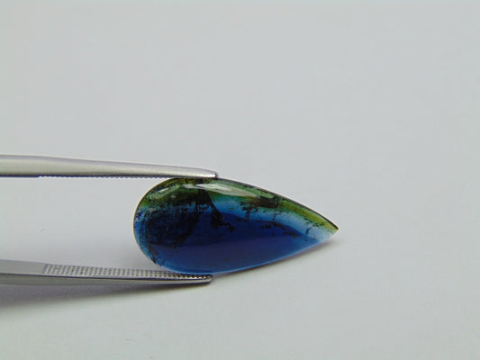 4.80ct Turmalina Bicolor 22x11mm