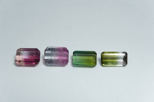 5.07ct Turmalina bicolor