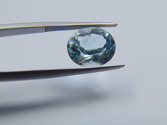 6.20ct Topázio Cor Natural 11x9mm