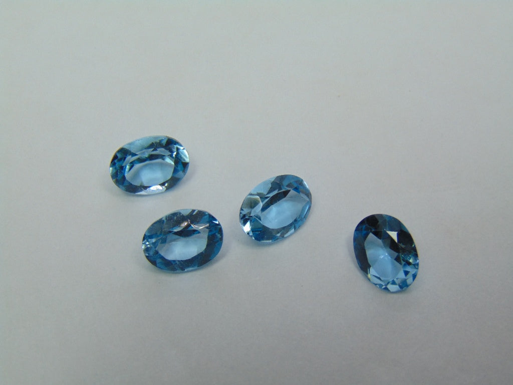 5.55ct Topázio Calibrado 8x6mm