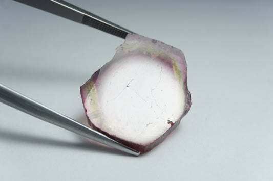 17.30ct Turmalina melancia 21x19mm