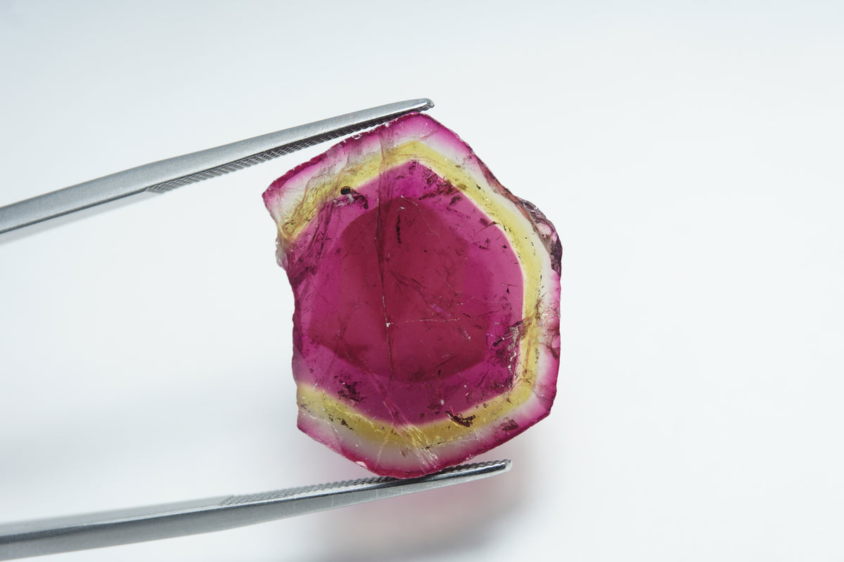 Turmalina Melancia 17,30ct 21x19mm