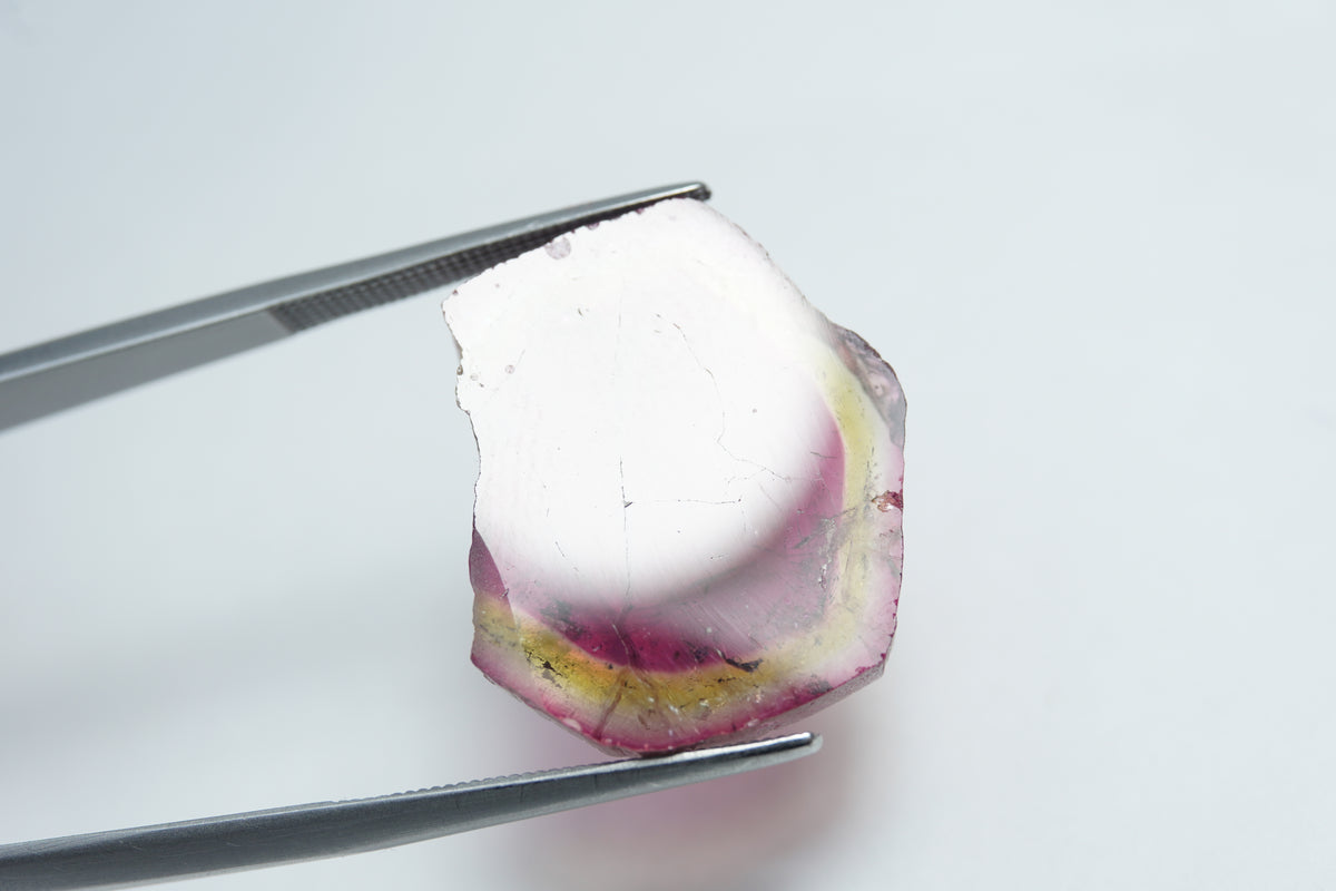 Turmalina Melancia 17,30ct 21x19mm