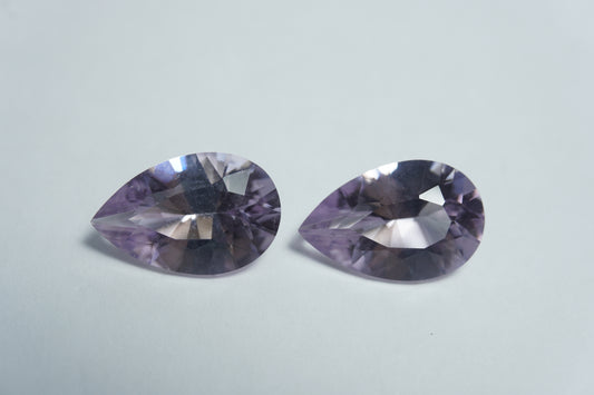 7.98ct Ametista rose france 14x9mm