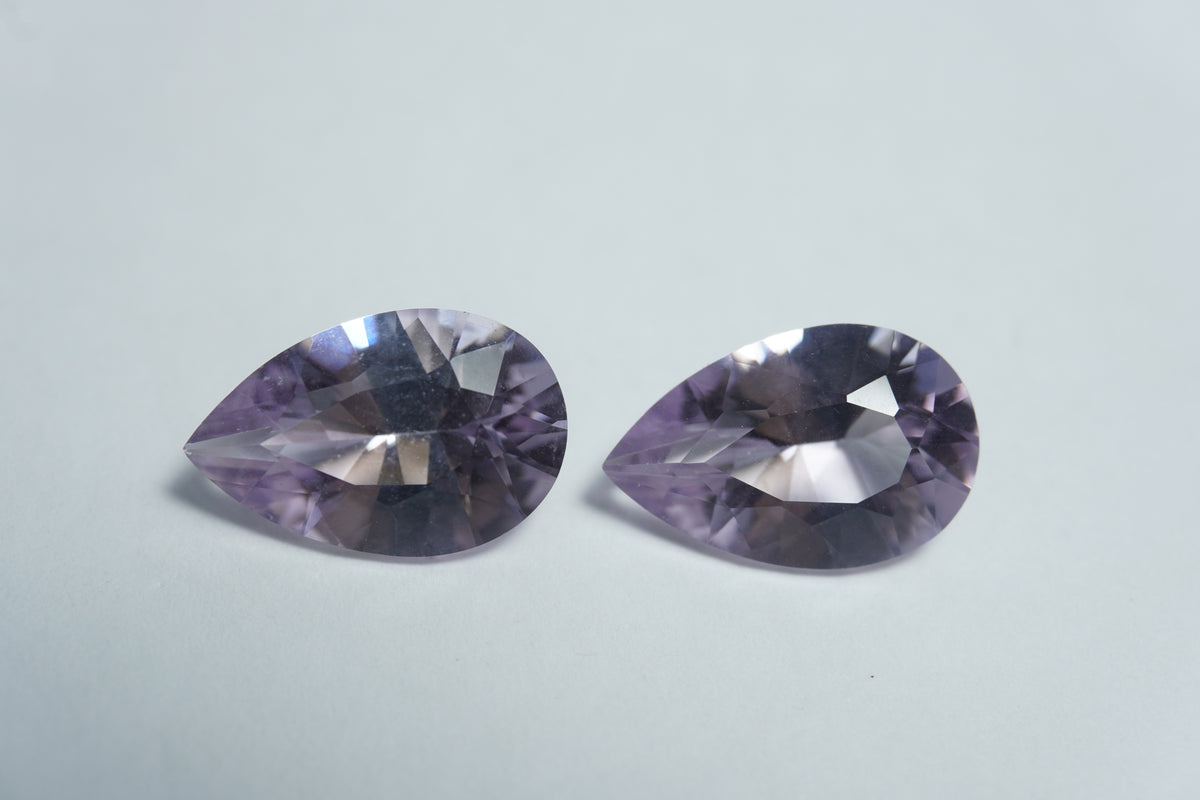 7,98ct Ametista Rosa França 14x9mm