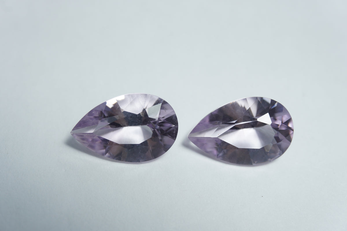 7,98ct Ametista Rosa França 14x9mm