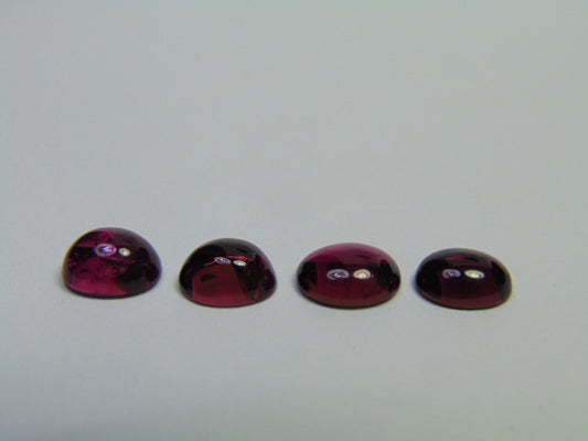 8.55ct Rubelita Cabochão 9x7mm 9x7mm 9x7mm 9x8mm