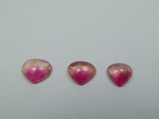 4.15ct Turmalina Bicolor Cabochão