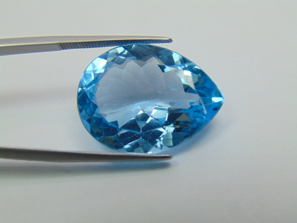 29,20ct Topázio Sky 24x18mm