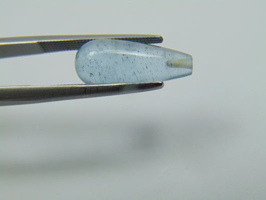 5.45ct Aquamarine Cabochon 17x7mm