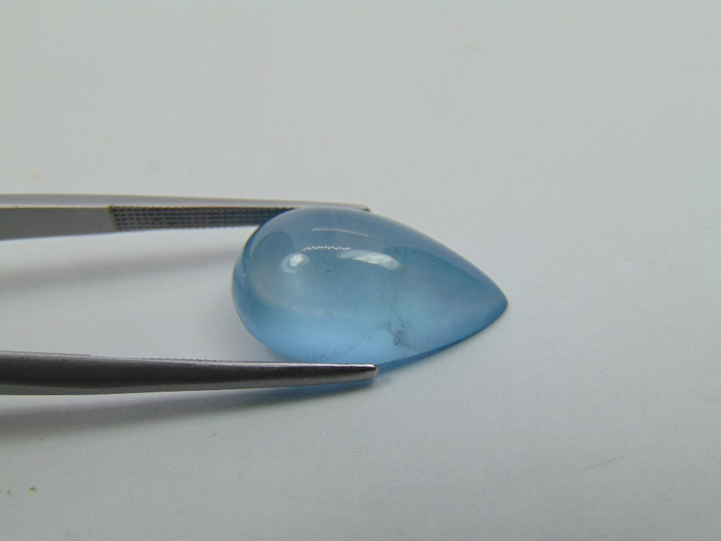 9,05 ct Aquamarine Cabochon 19x12mm