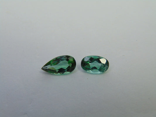 2.20ct Turmalina 10x5mm 8x5mm