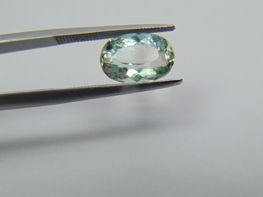 Água-marinha de 4 quilates 11x8mm