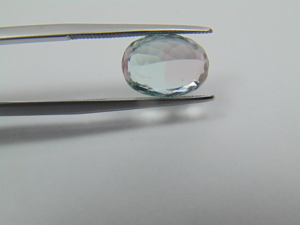 Água-marinha de 4 quilates 11x8mm