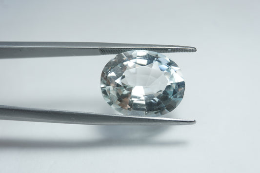 13.18ct Topázio de cor natural 16x13mm