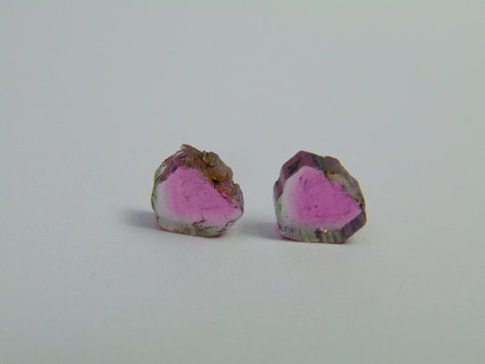 3.54ct Turmalina Melancia 8x7mm