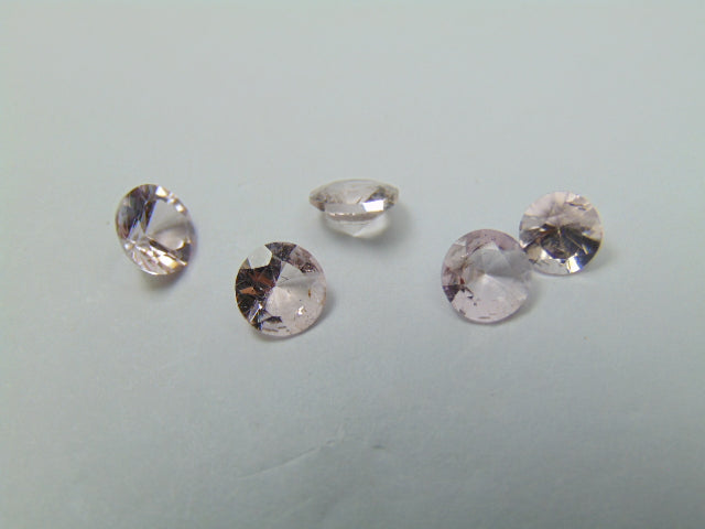 3.20ct Morganitas 5.5mm