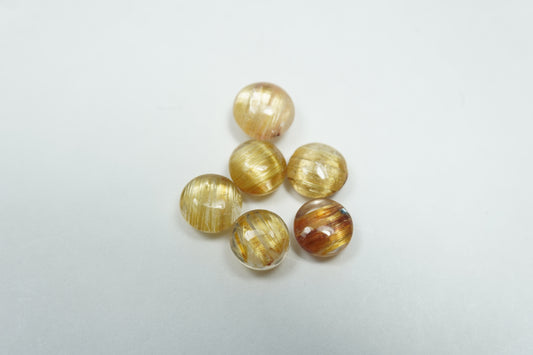 6.60ct Rutilos 6mm a 6.5mm